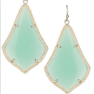 Kendra Scott Alexandra Chalcedony Earrings